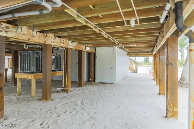 a view of empty room