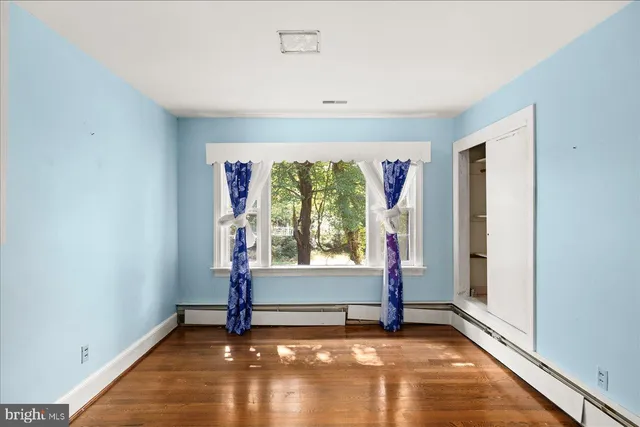 a view of an empty room with window