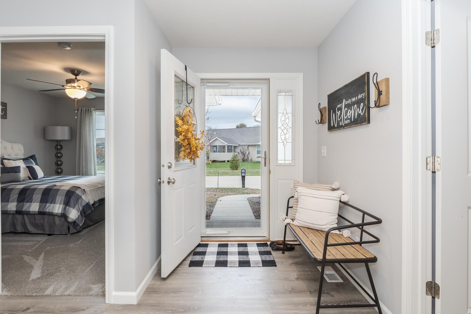 231 Eugene Drive Normal, IL 61761 - Photo 14 of 30 a en suite bathroom with a sink and a mirror