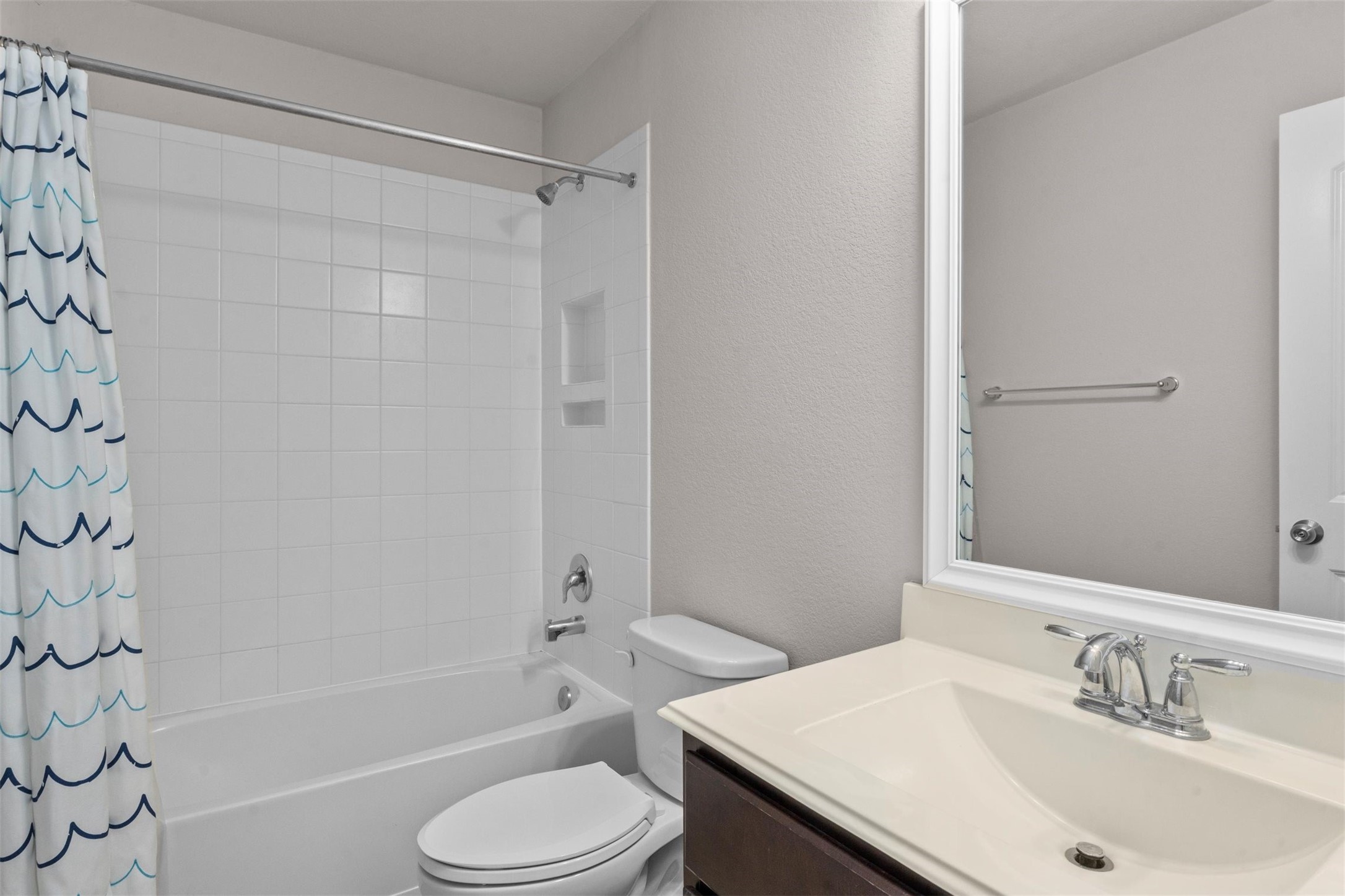 5210 Adria Hills Circle Spring, TX 77389 - Photo 26 of 42 a bathroom with a sink toilet and bathtub