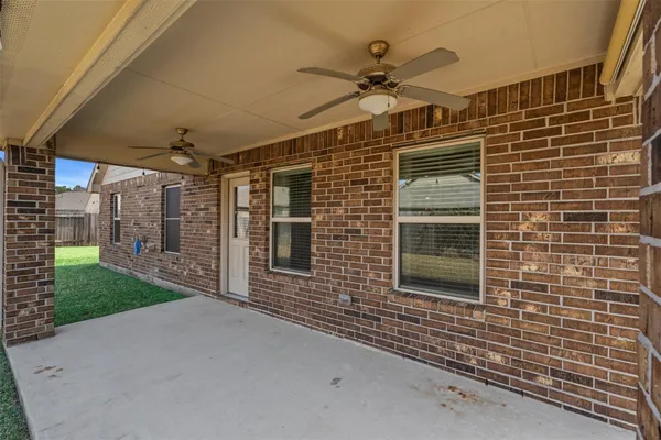 a view of a porch