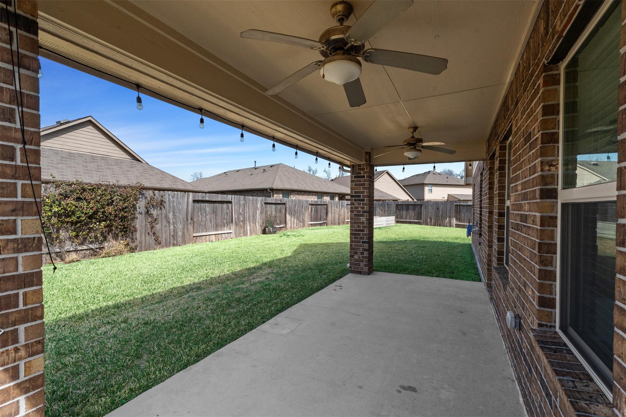 5210 Adria Hills Circle Spring, TX 77389 - Photo 30 of 42 a view of a porch in front of a house