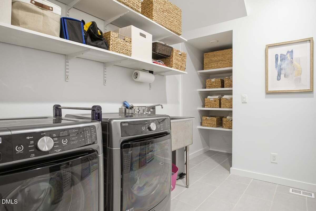 1410 Duplin Road Raleigh, NC 27607 - Photo 32 of 54 1st Floor Laundry Room