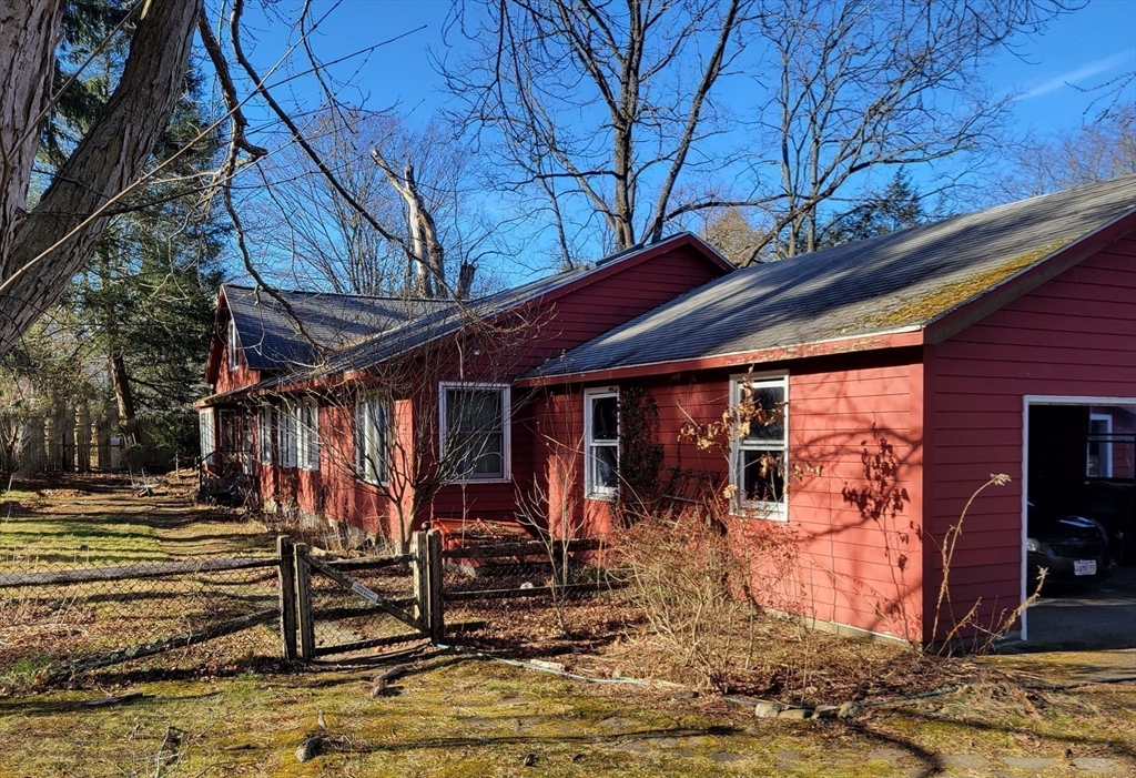 128 Amherst Road Pelham, MA 01002 - Photo 25 of 31 a view of a house with a patio