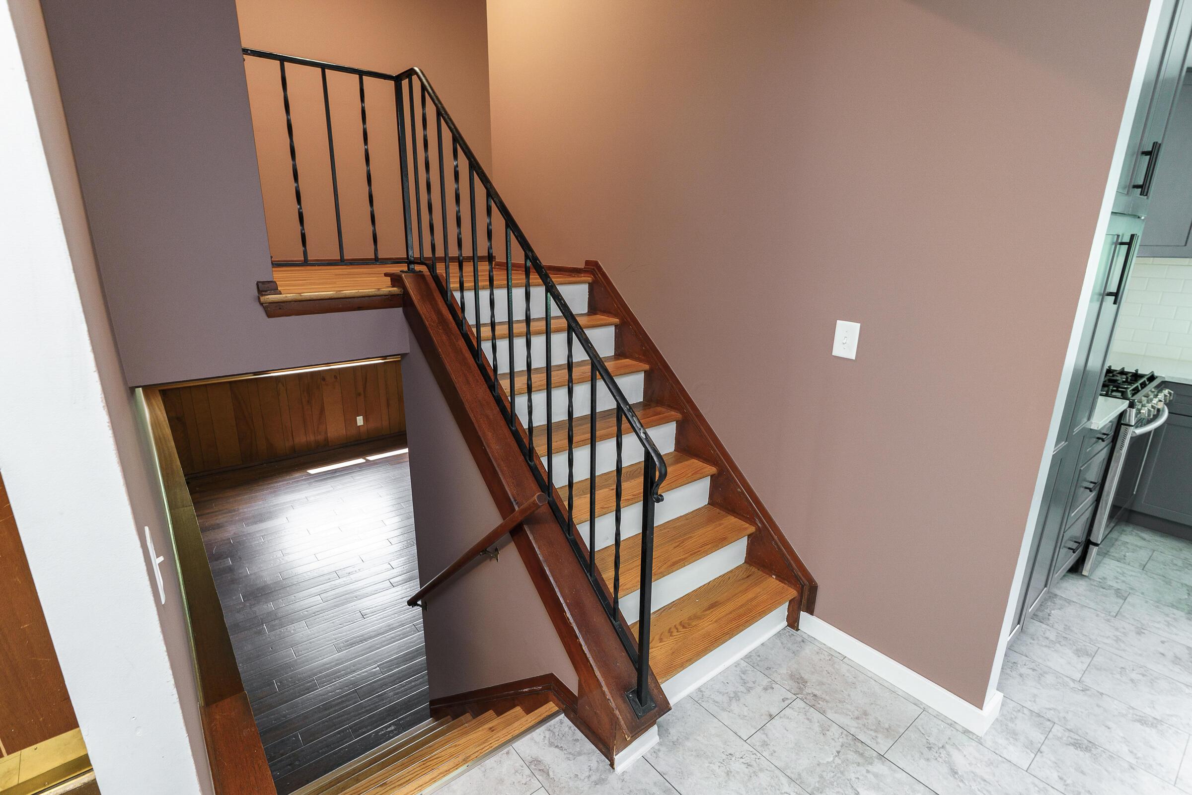 2126 Trent Road Columbus, OH 43229 - Photo 12 of 28 Stairs to upstairs