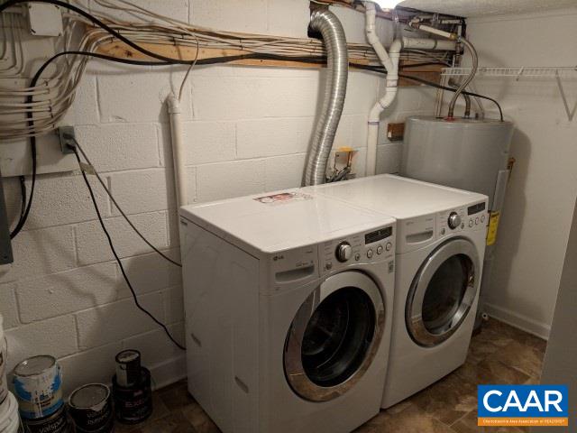 212 Spicers Mill Road Orange, VA 22960 - Photo 25 of 38 a utility room with dryer and washer
