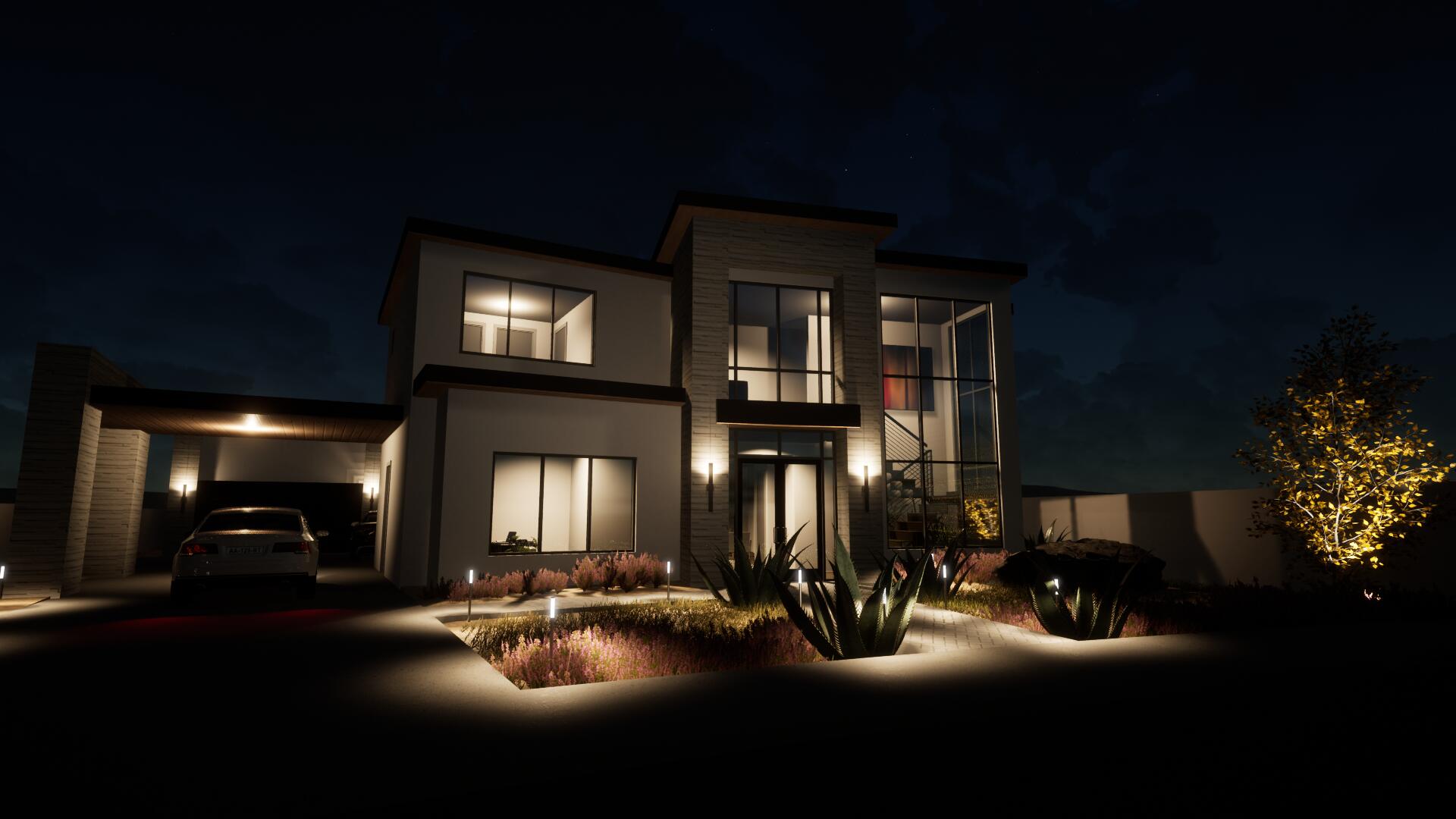 1297 North Lozano Road Washington, UT 84780 - Photo 3 of 12 Front Night