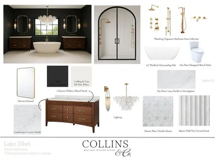 a picture of a kitchen with a sink and a mirror