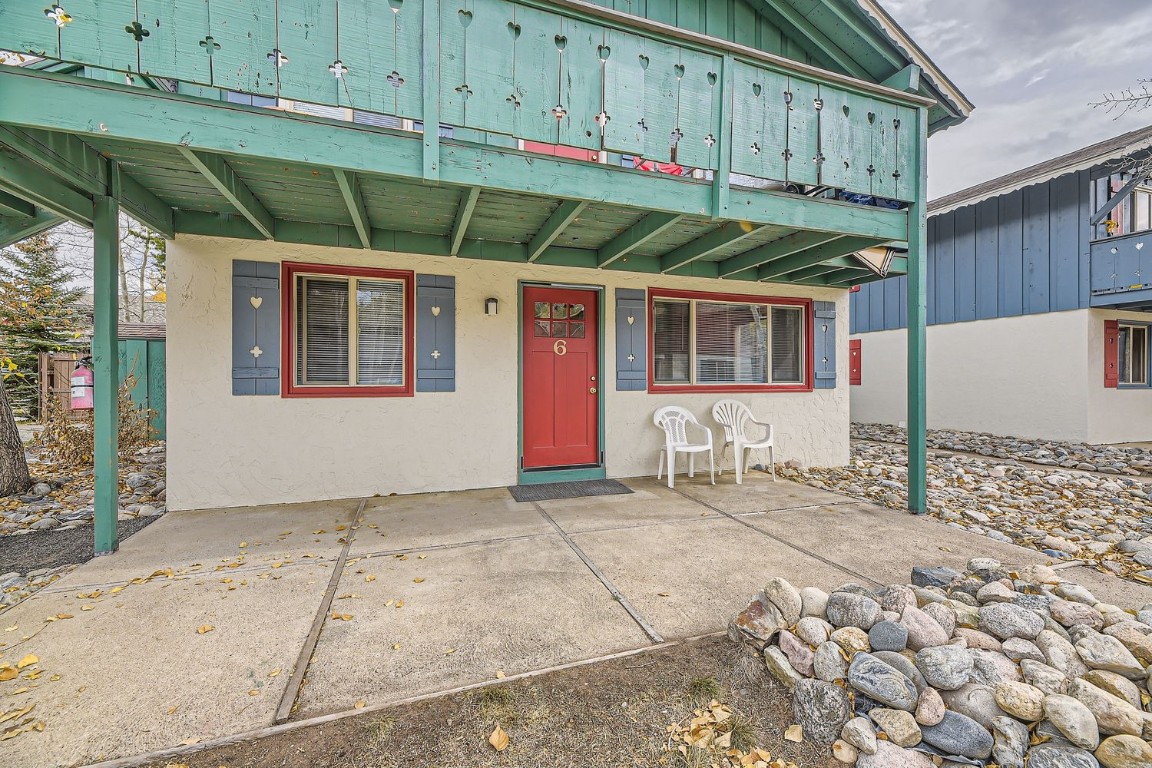 709 Frisco Street, Unit 67 Frisco, CO 80443 - Photo 26 of 27 a front view of a house with garage