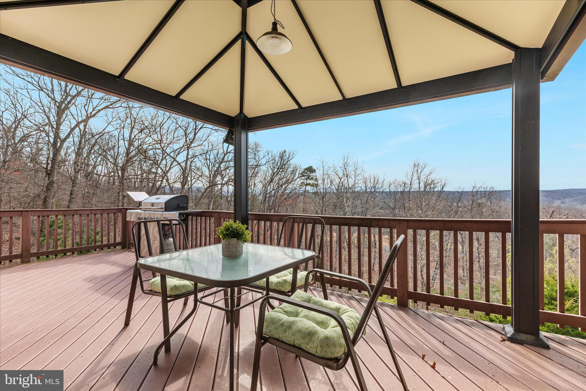 283 Rock Ridge Road Front Royal, VA 22630 - Photo 44 of 64 Deck with mountain views all day long, to sunset:)