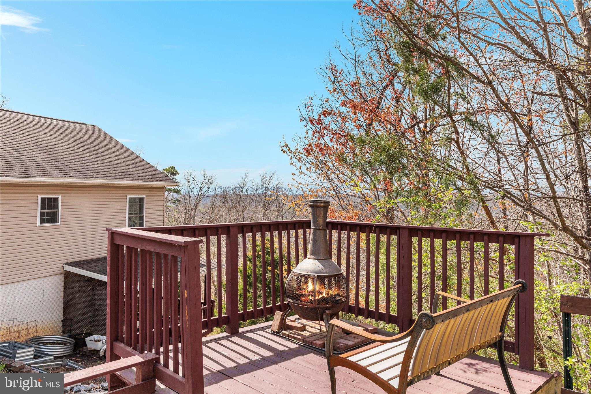 283 Rock Ridge Road Front Royal, VA 22630 - Photo 45 of 64 Additional deck with more mountain views.