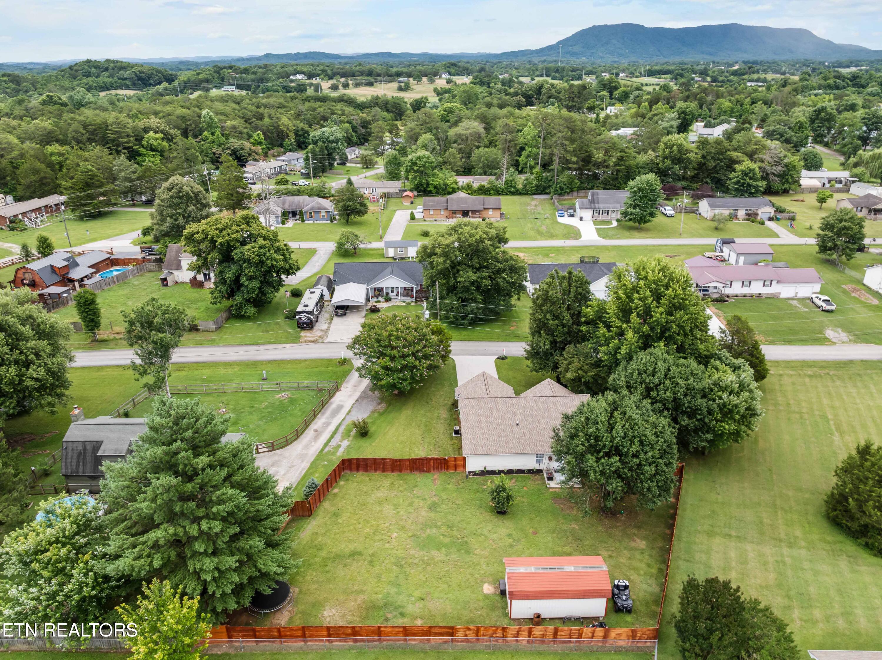 155 Ruth Street Corryton, TN 37721 - Photo 28 of 30 Aerial View of the Backyard