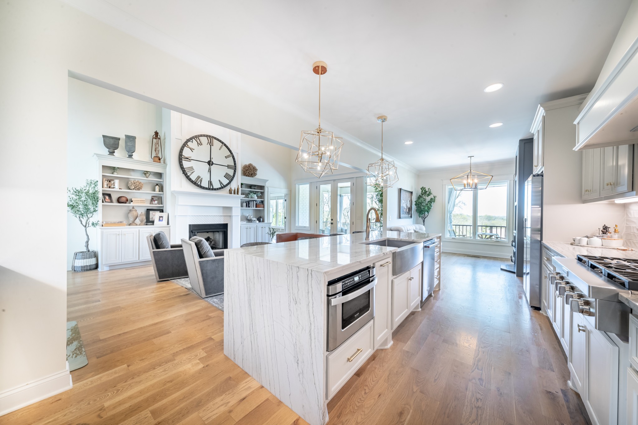 304 Charleston Street Lebanon, TN 37087 - Photo 4 of 51 a kitchen with stove and wooden floor