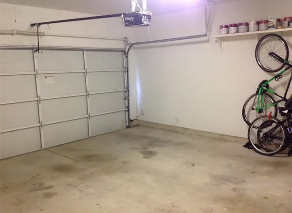 a picture of a bathroom with a sink and a mirror