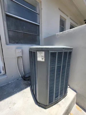 a view of a door and chair