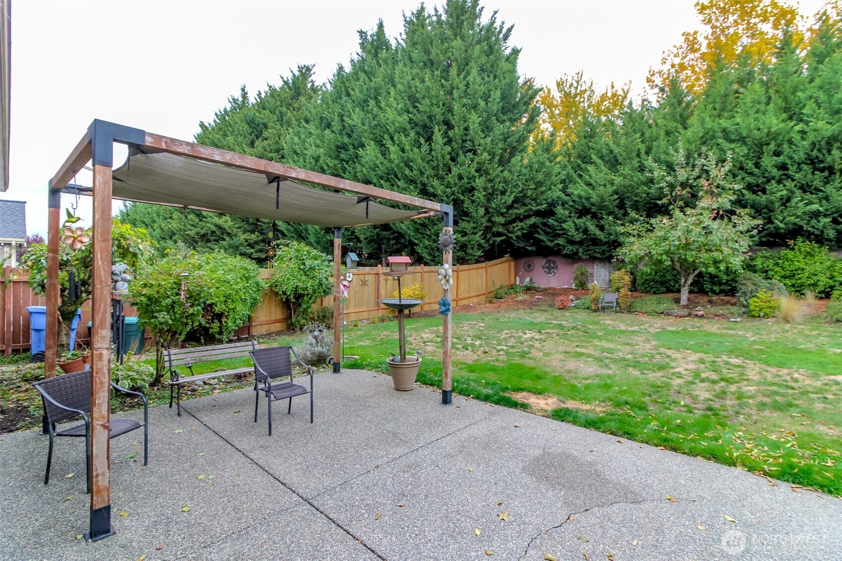 15405 148th Ave Court East Orting, WA 98360 - Photo 30 of 39 a view of a chair and table in the garden