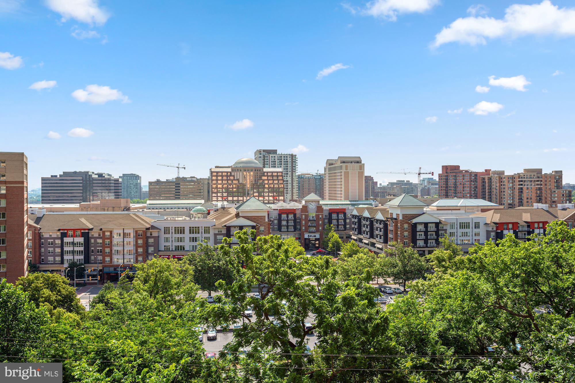 1101 South Arlington Ridge Road, Unit 704 Arlington, VA 22202 - Photo 41 of 41 a view of a city with tall buildings