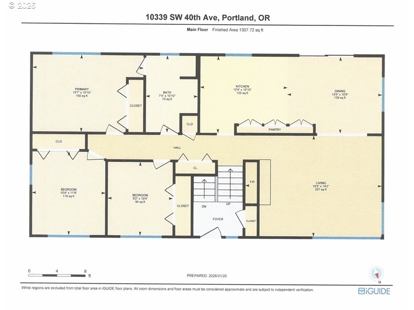 10339 Southwest 40th Avenue Portland, OR 97219 - Photo 36 of 37 a picture of a floor plan