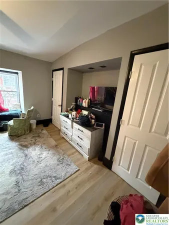 a room with storage and utility