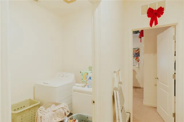 a room with storage and utility