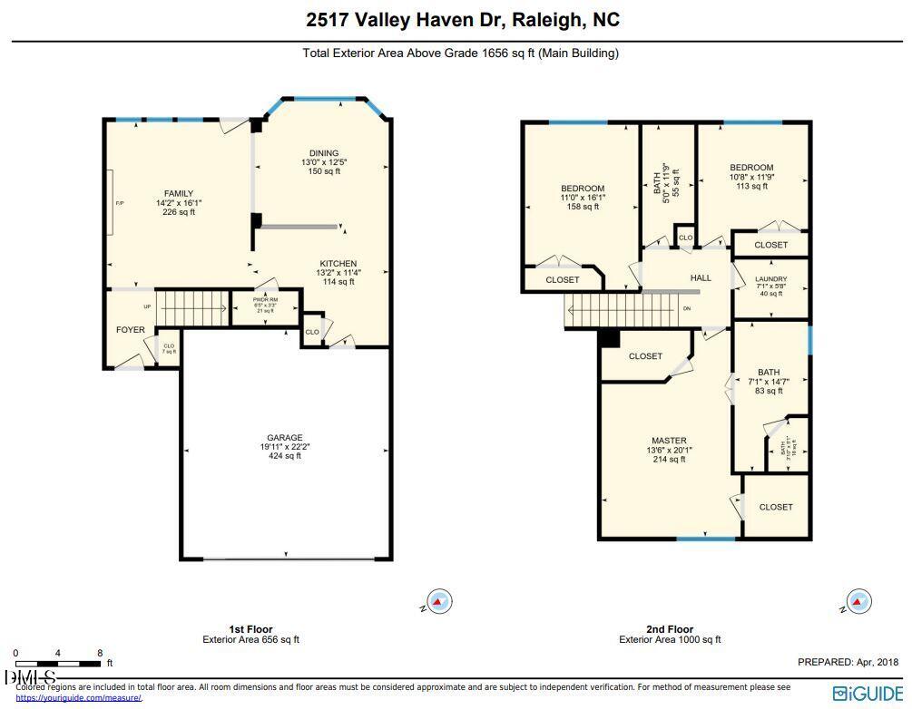 2517 Valley Haven Drive Raleigh, NC 27603 - Photo 21 of 21 floorplan