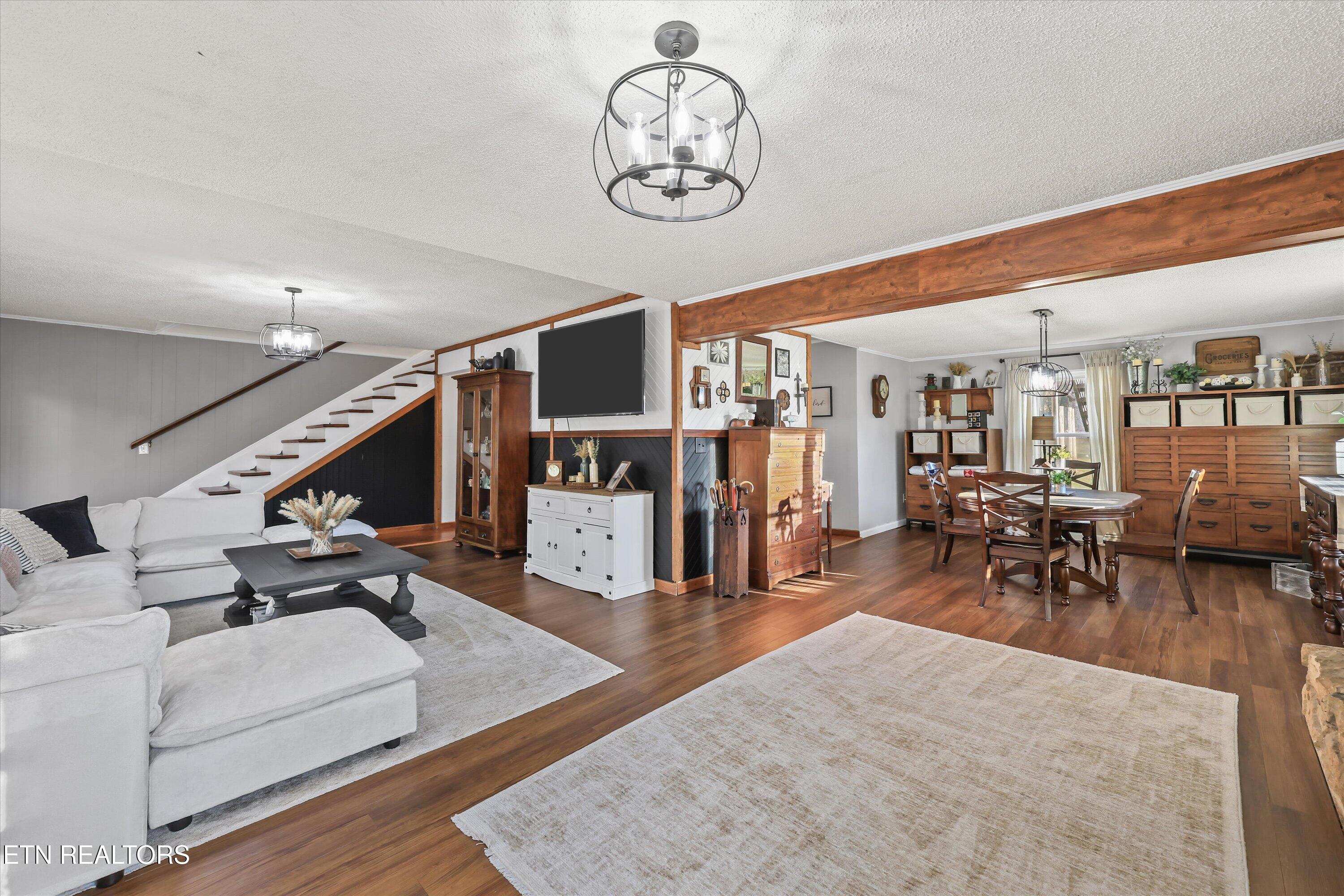 7969 Glendale Community Road Greenback, TN 37742 - Photo 14 of 56 Living room to family and dining