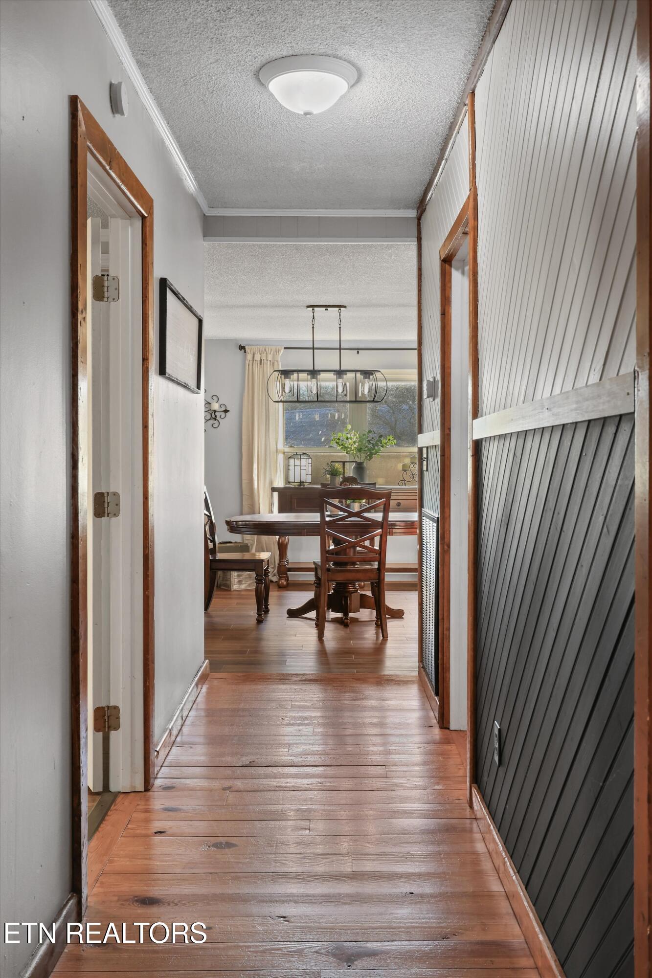 7969 Glendale Community Road Greenback, TN 37742 - Photo 18 of 56 Hallway w gorgeous original floors