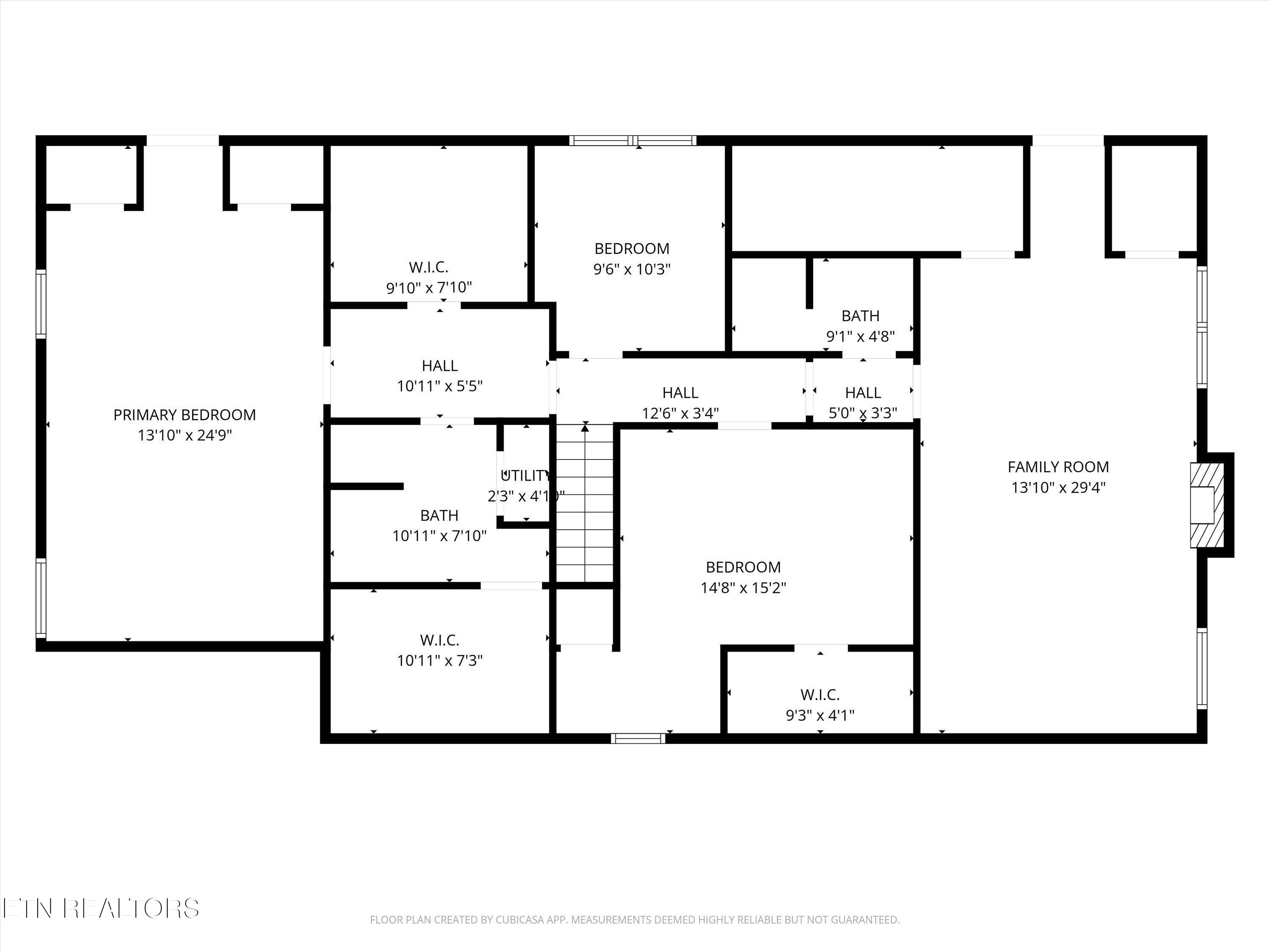 7969 Glendale Community Road Greenback, TN 37742 - Photo 55 of 56 2nd level floorplan