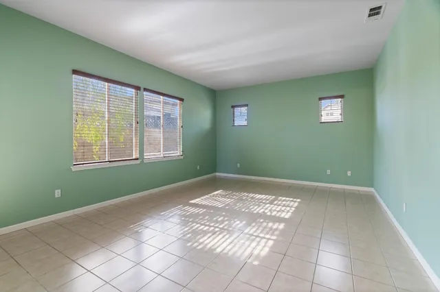a view of a room with a staircase