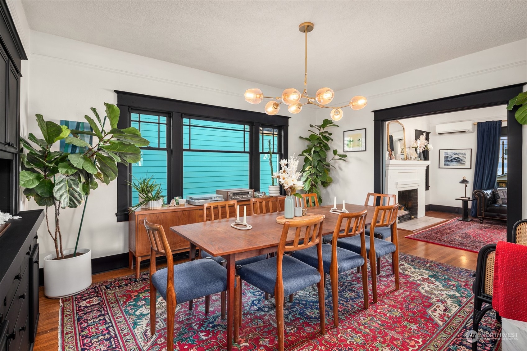 3009 Gedney Street Everett, WA 98201 - Photo 13 of 40 a view of a dining room with furniture window and wooden floor