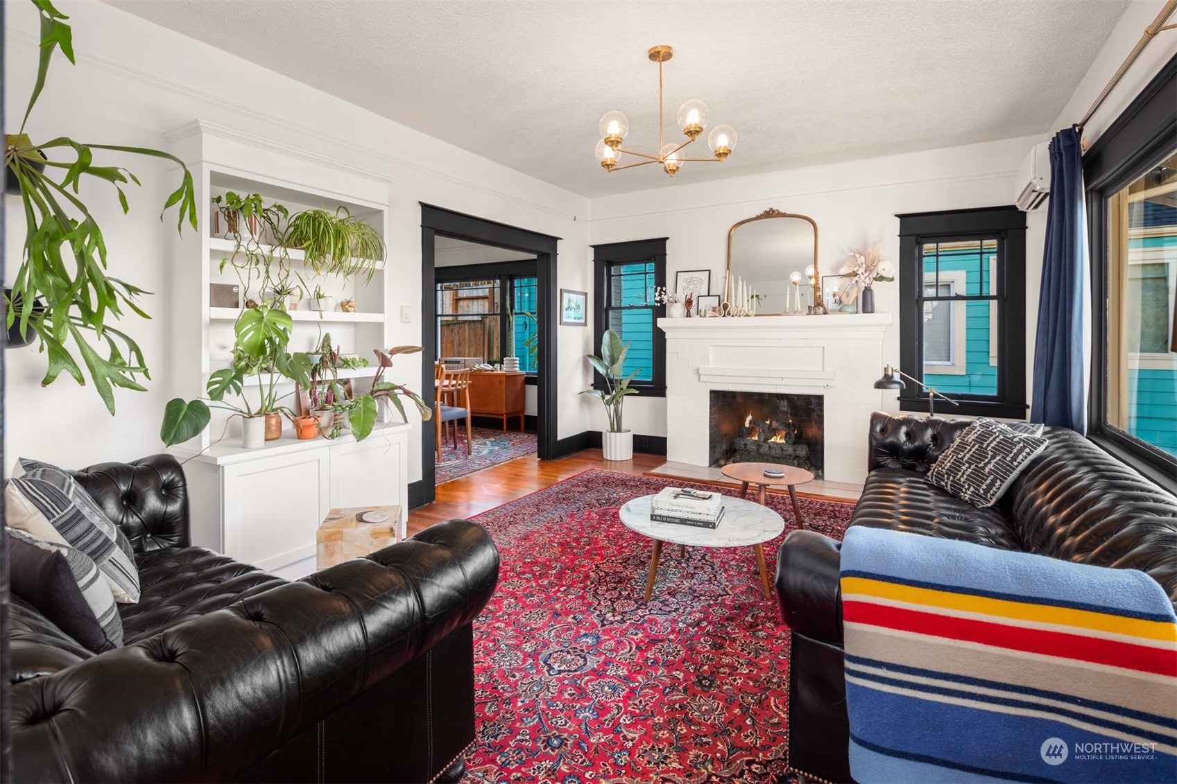 3009 Gedney Street Everett, WA 98201 - Photo 3 of 40 a living room with furniture and a fireplace