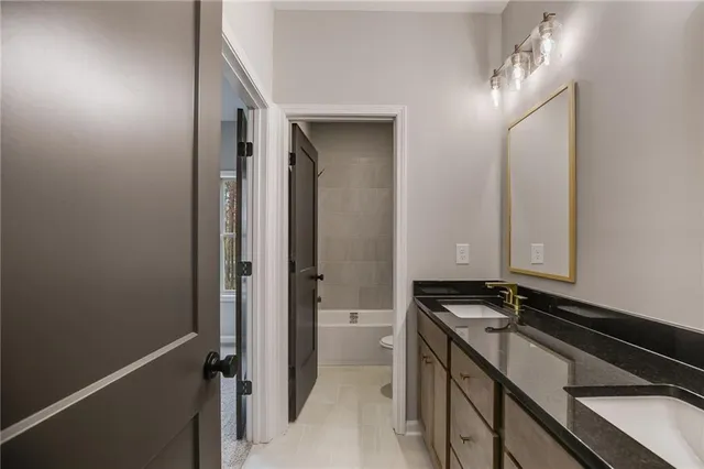 a view of a bathroom with a sink and a stove