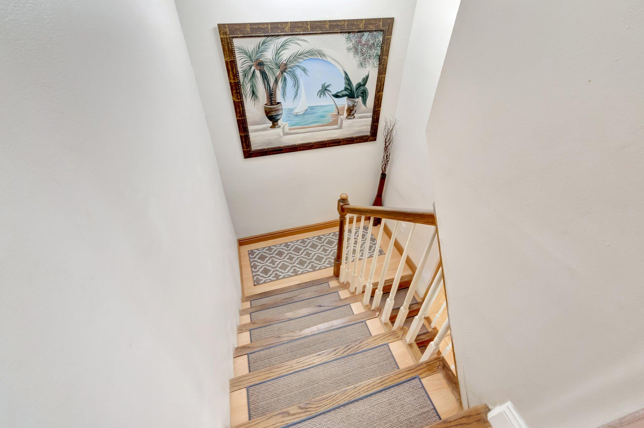 23359 Southwest 55th Way, Unit G Boca Raton, FL 33433 - Photo 31 of 63 Laminate Stairs