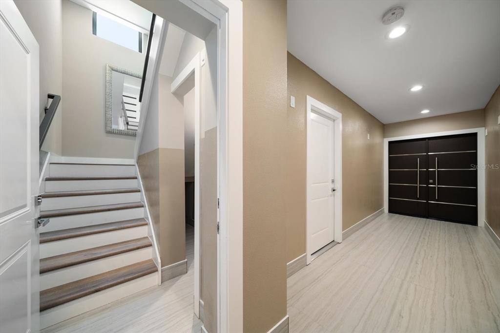 16047 Redington Drive Redington Beach, FL 33708 - Photo 66 of 80 a view of an empty room with a fireplace and a window