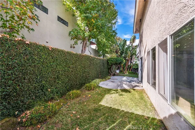 a view of swimming pool with yard