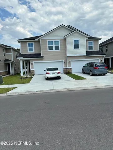 a view of a house with a outdoor space