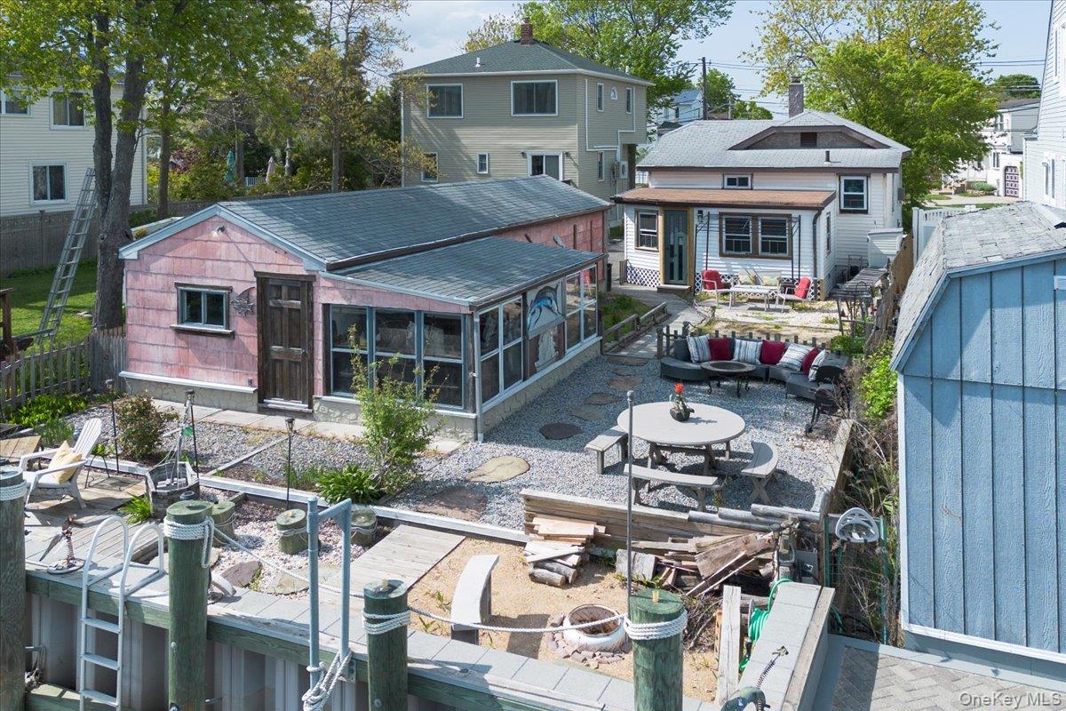 111 Ray Street Freeport, NY 11520 - Photo 23 of 25 Drone View of Yard