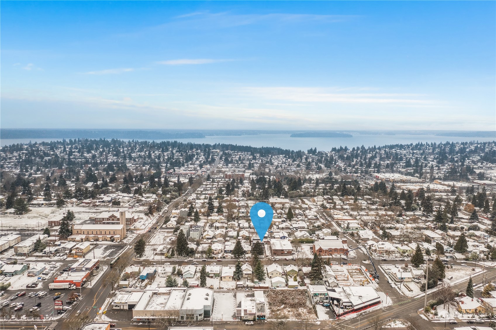 9429 18th Avenue Southwest, Unit B Seattle, WA 98106 - Photo 26 of 28 an aerial view of multiple house