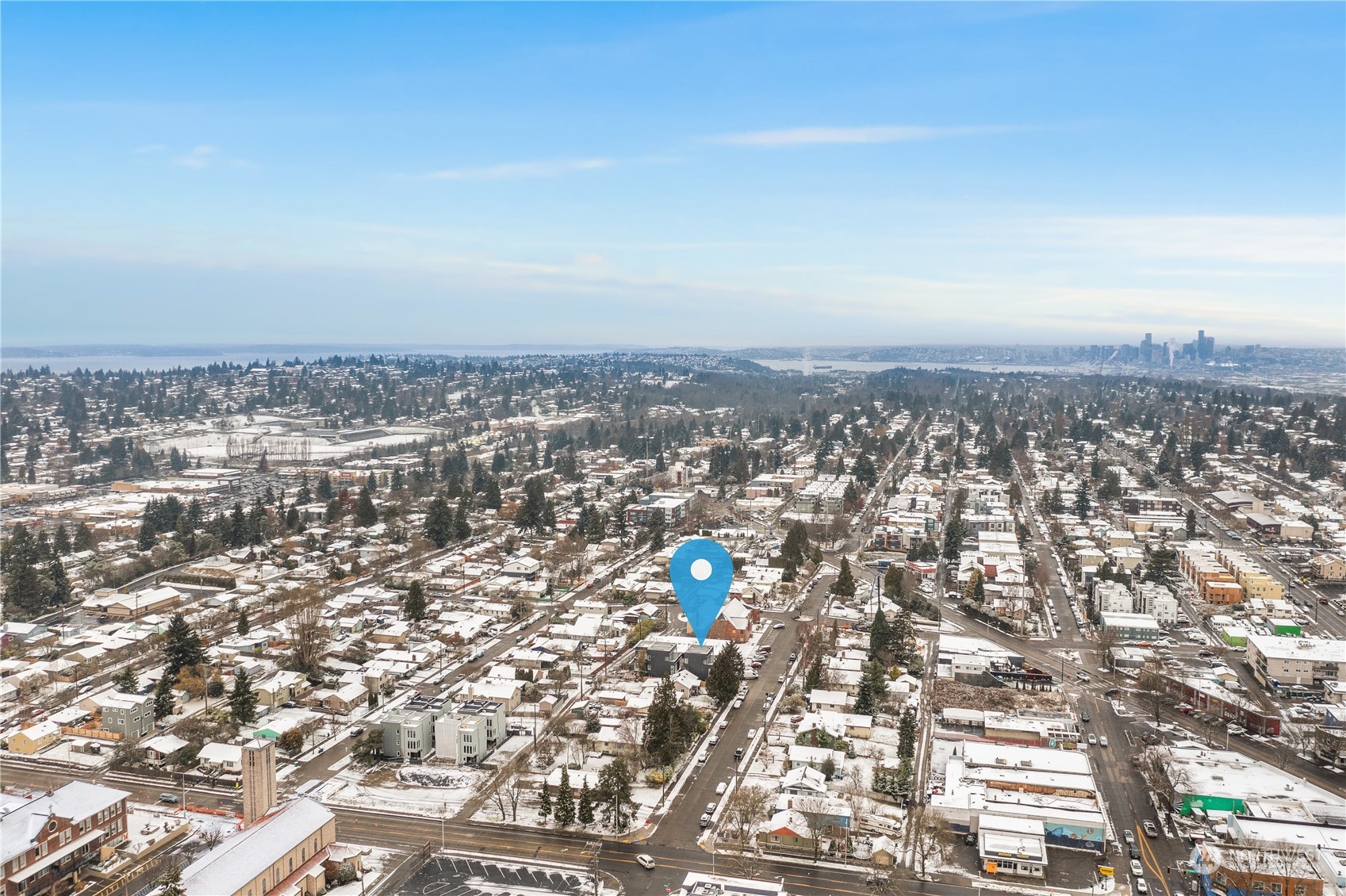 9429 18th Avenue Southwest, Unit B Seattle, WA 98106 - Photo 28 of 28 an aerial view of multiple house