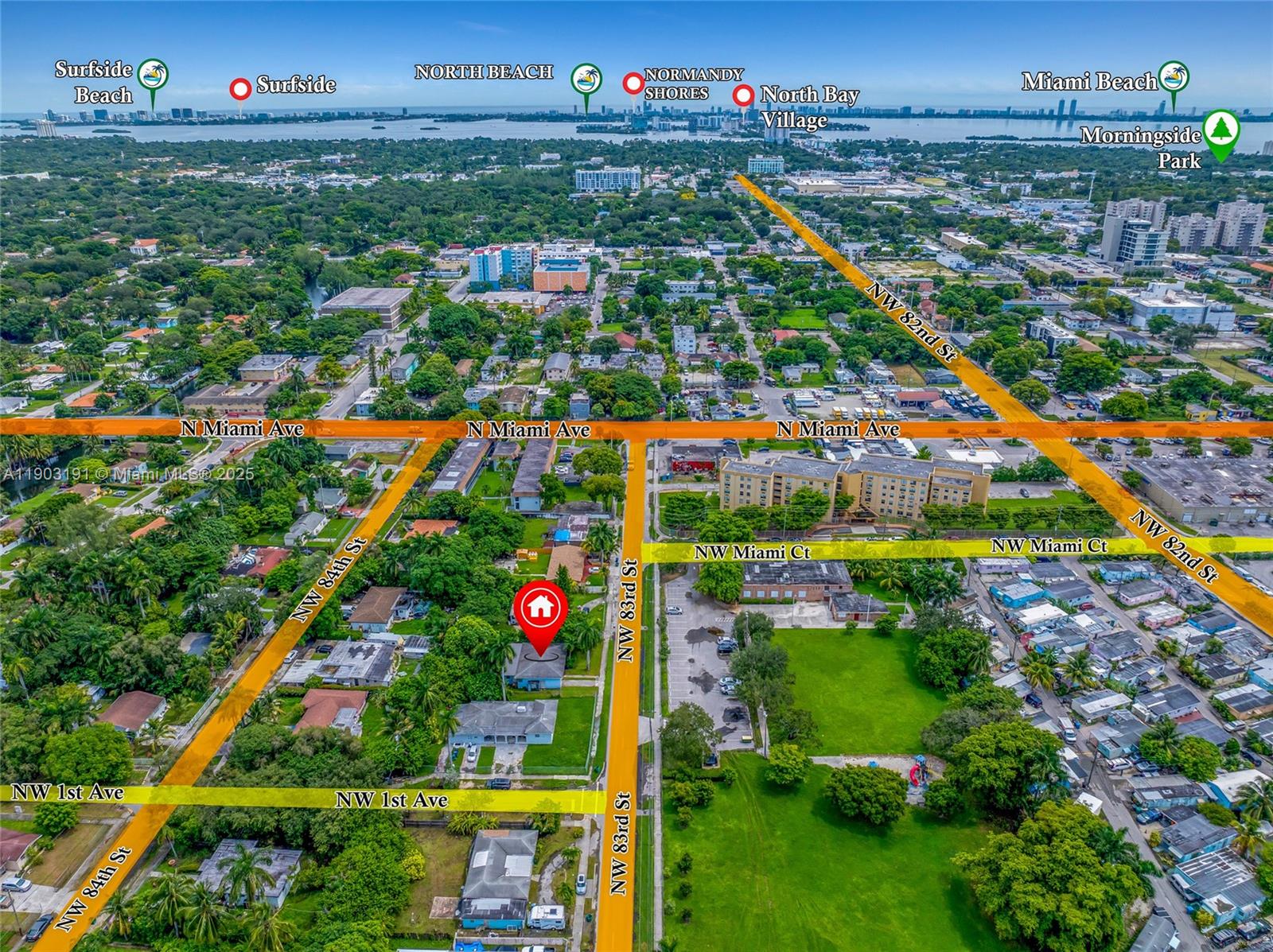 75 Northwest 83rd Street Miami, FL 33150 - Photo 37 of 47 a city view