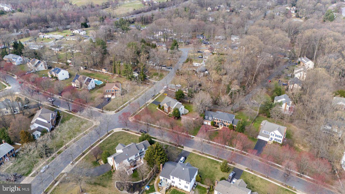 8037 Crest Road Laurel, MD 20723 - Photo 48 of 60 an aerial view of a house with a yard