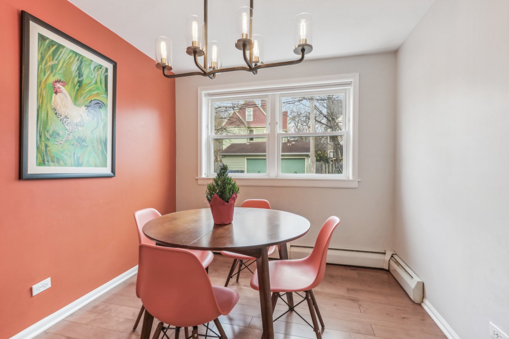 815 Reba Place, Unit 104 Evanston, IL 60202 - Photo 12 of 26 a dining room with furniture and window