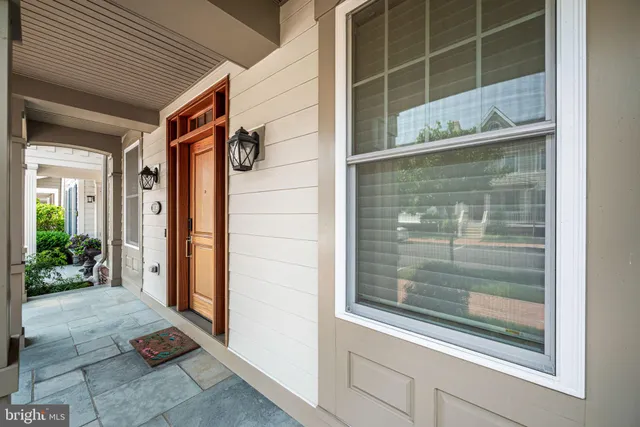 a view of front door