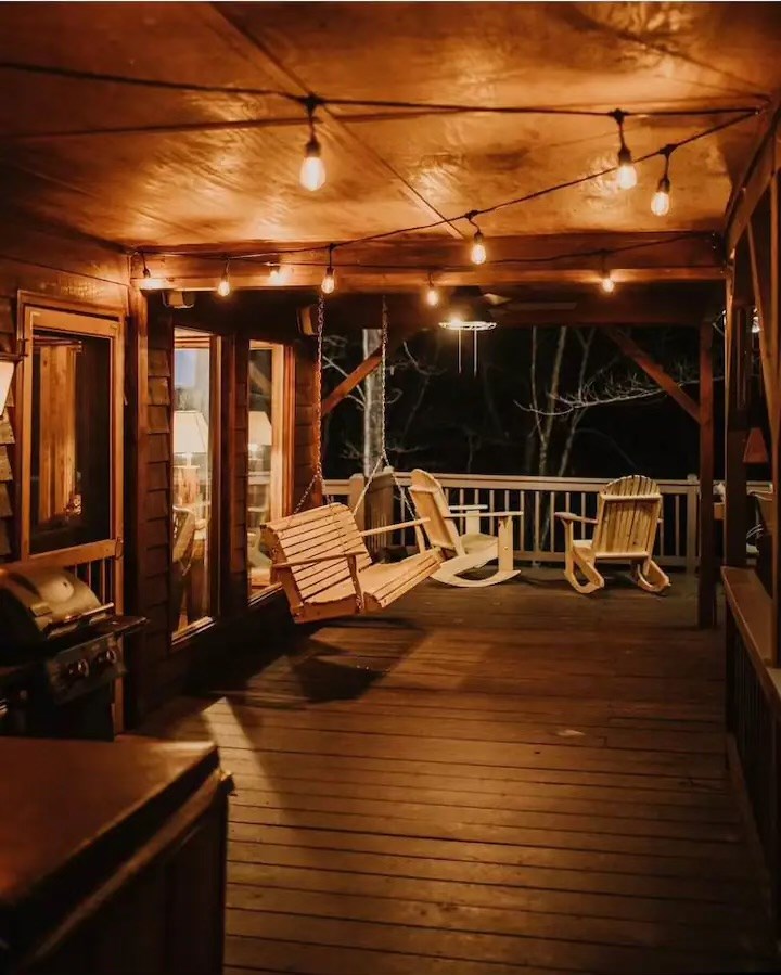 197 Smith Hill Road Blue Ridge, GA 30513 - Photo 33 of 36 a outdoor view with a sitting space