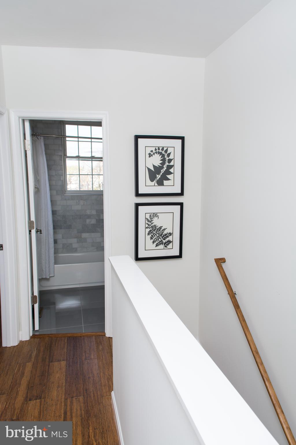 6216 5th Street Northwest Washington, DC 20011 - Photo 10 of 25 a view of hallway with window