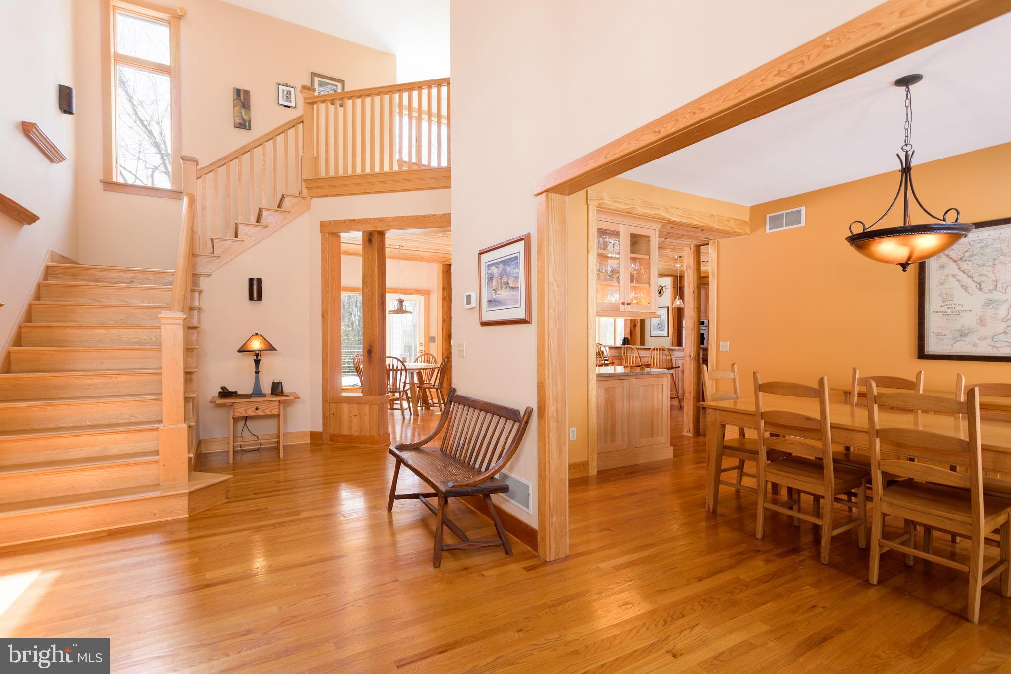 2502 Singerly Road Elkton, MD 21921 - Photo 3 of 29 Entryway with 20' ceiling & 3/4"solid wood floors