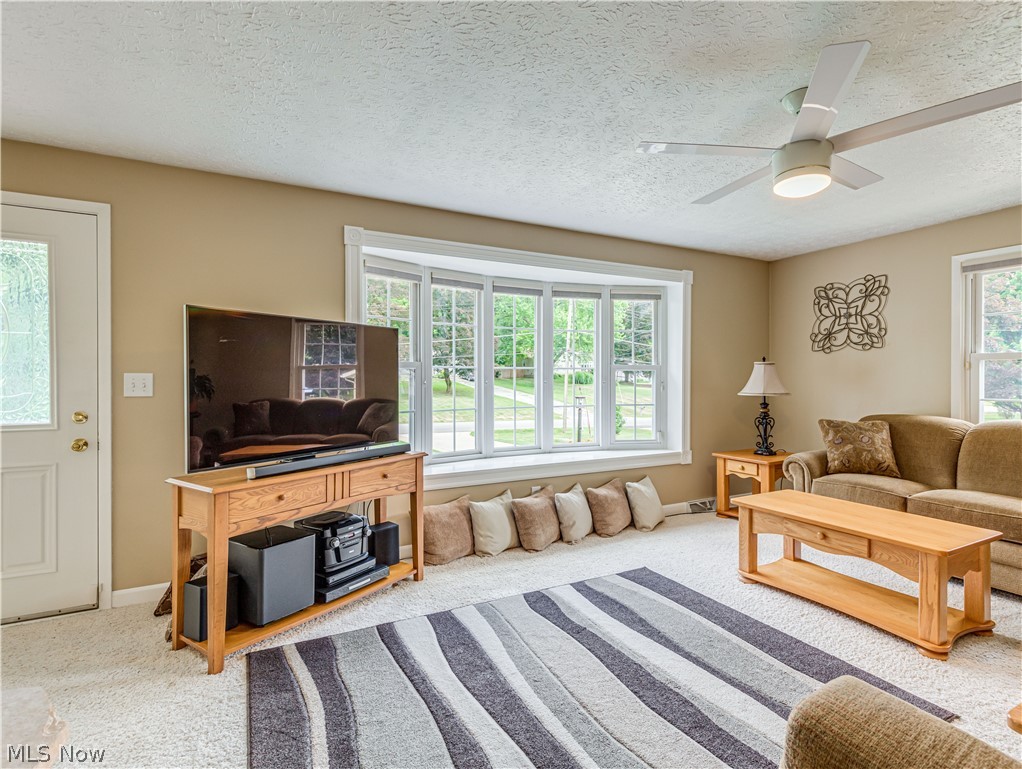 3160 Shellhart Road Norton, OH 44203 - Photo 13 of 34 Living Room with hardwood floors under the carpet