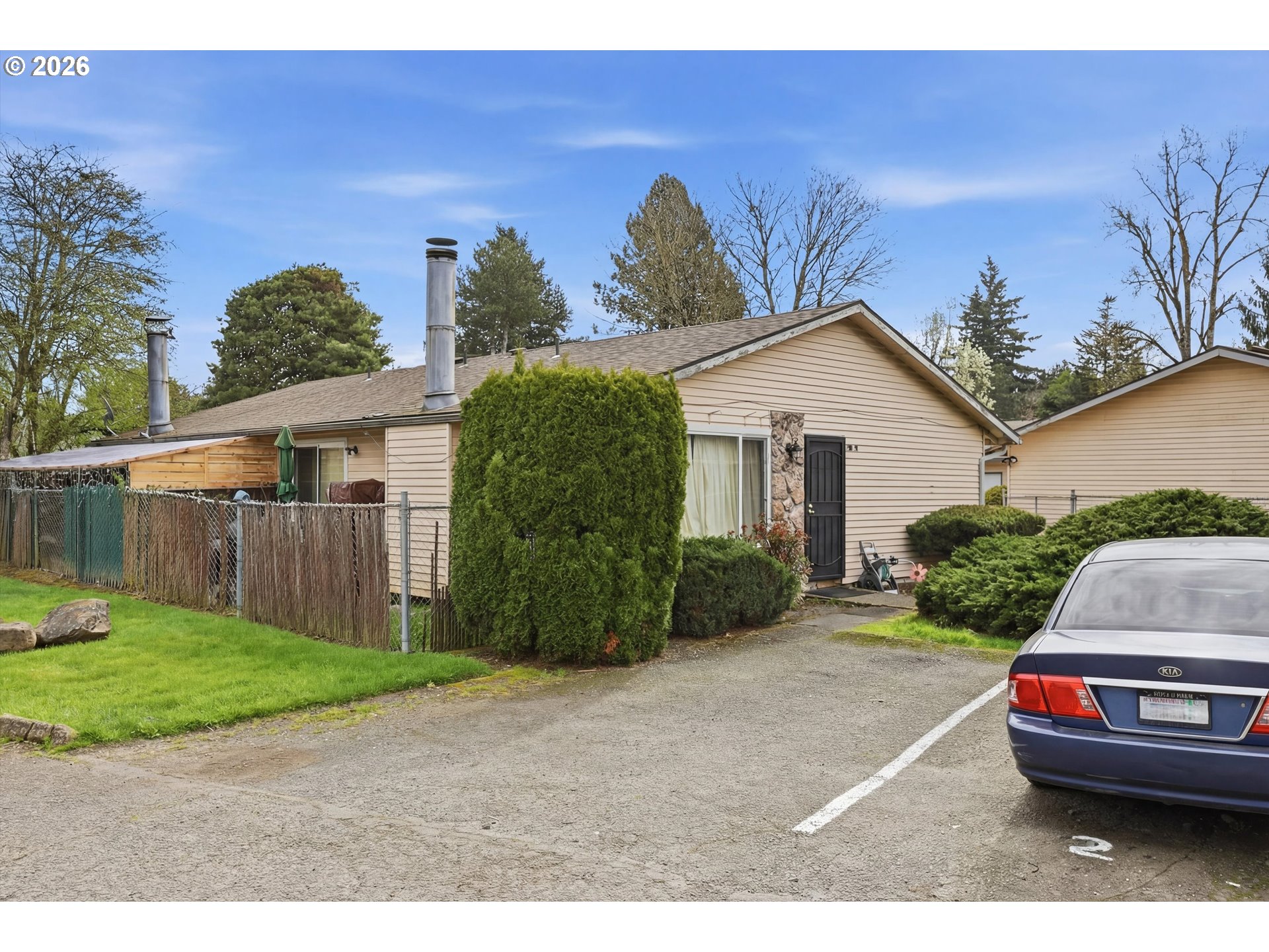1267 Northeast 183rd Avenue Portland, OR 97230 - Photo 20 of 34 a view of a yard in front of a house