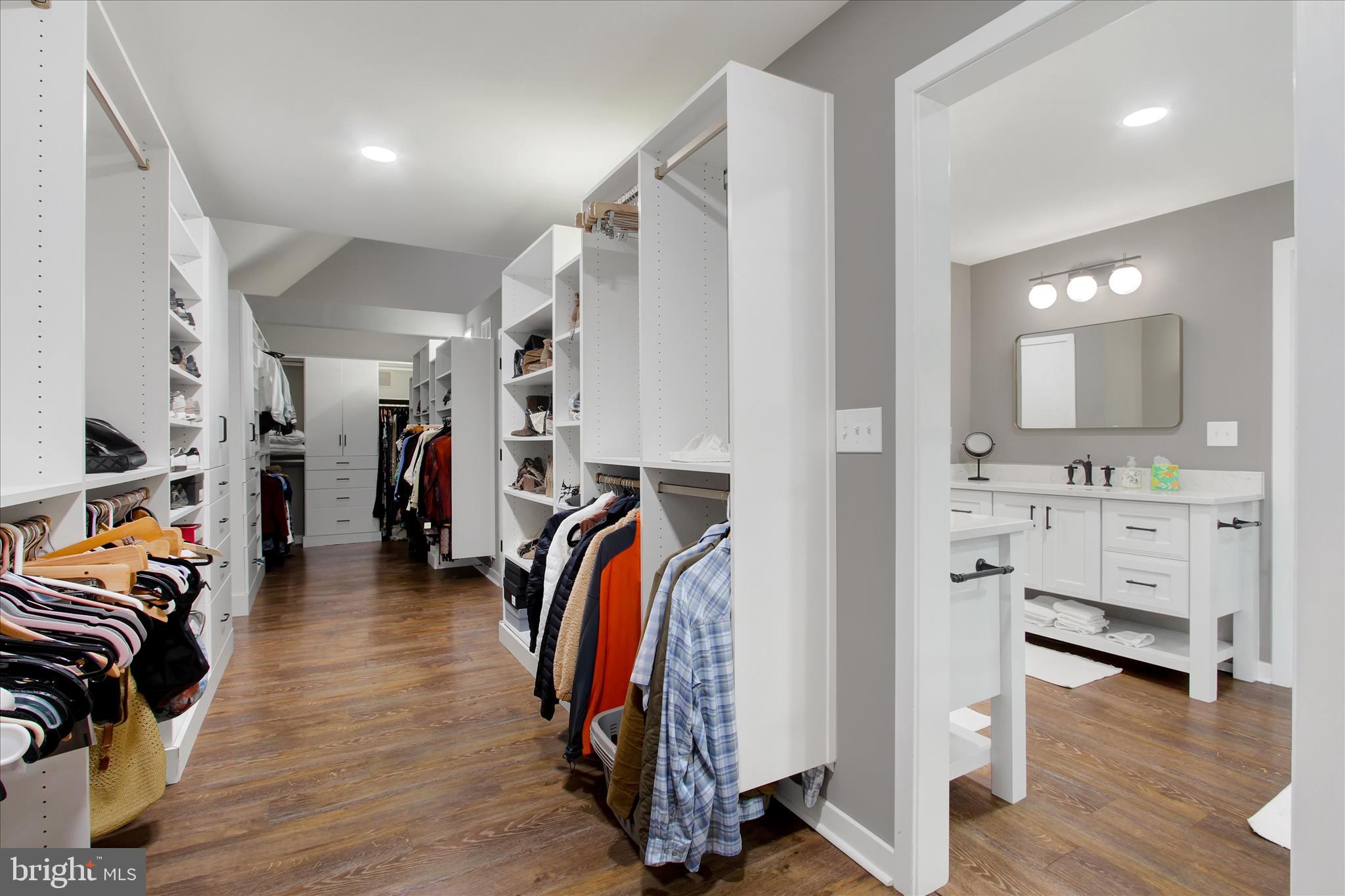 1855 Westwood Road York, PA 17403 - Photo 26 of 60 a view of walk in closet with clothes and shoes