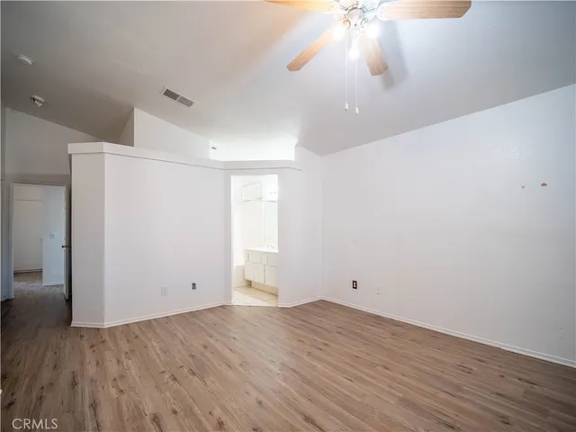 wooden floor in an empty room